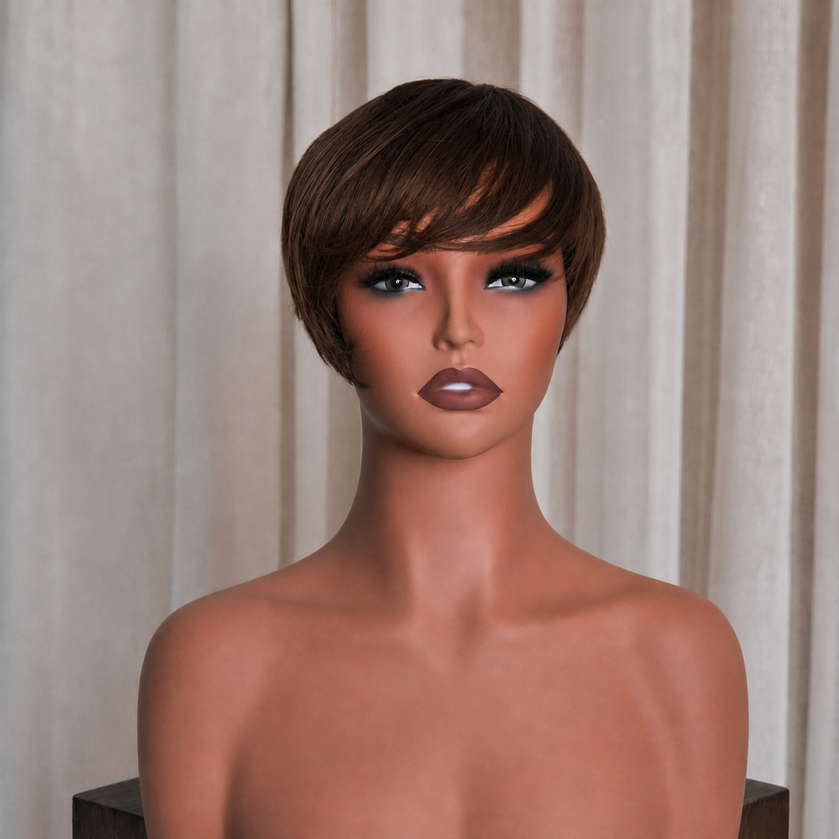 KRIS - Dark Brown - Fringe Wig