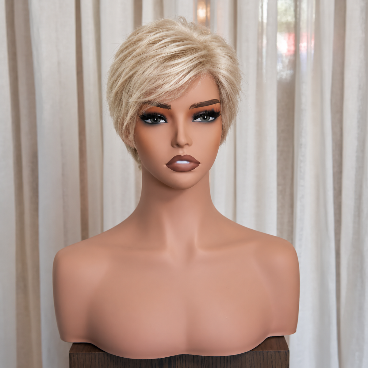 ALTHEA - Champagne Blonde - Mono Top Lace Front Wig