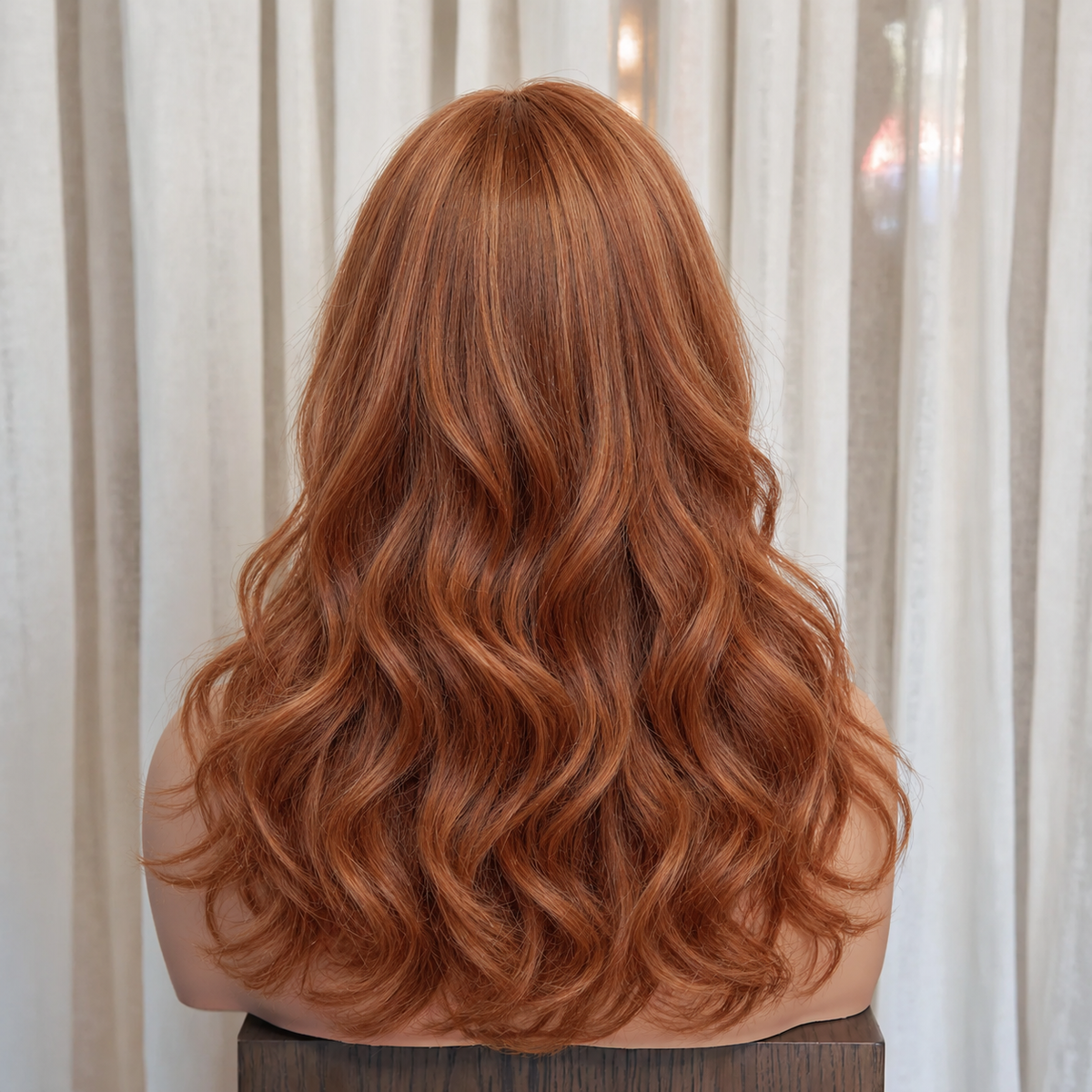 LAVINIA - Copper Red - Mono Top Lace Front Wig