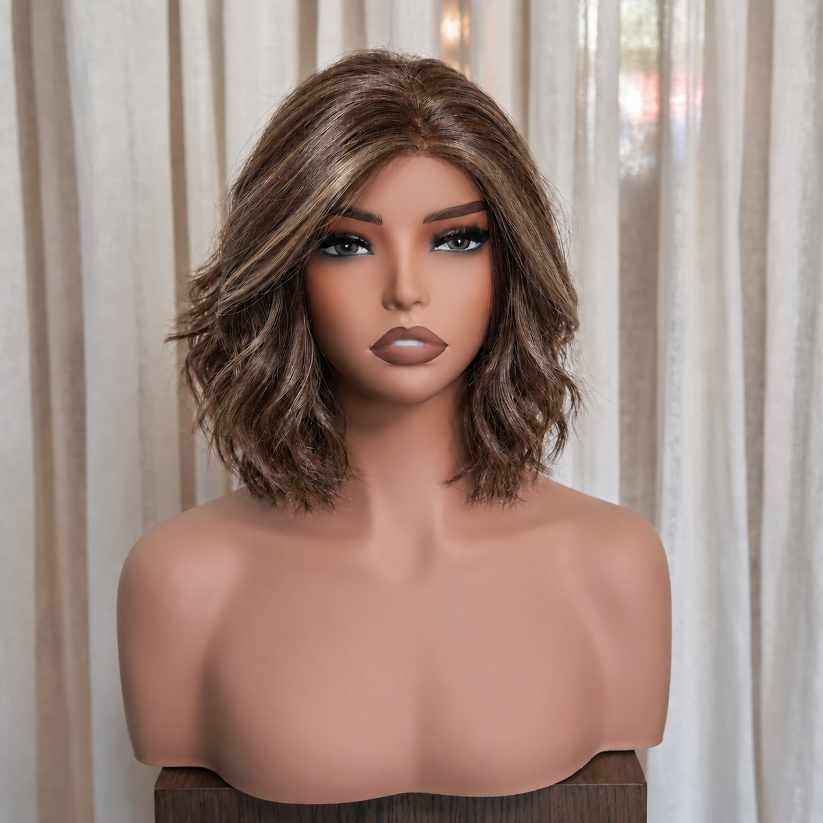 ETTA - Dark Brown - Mono Top Lace Front Wig