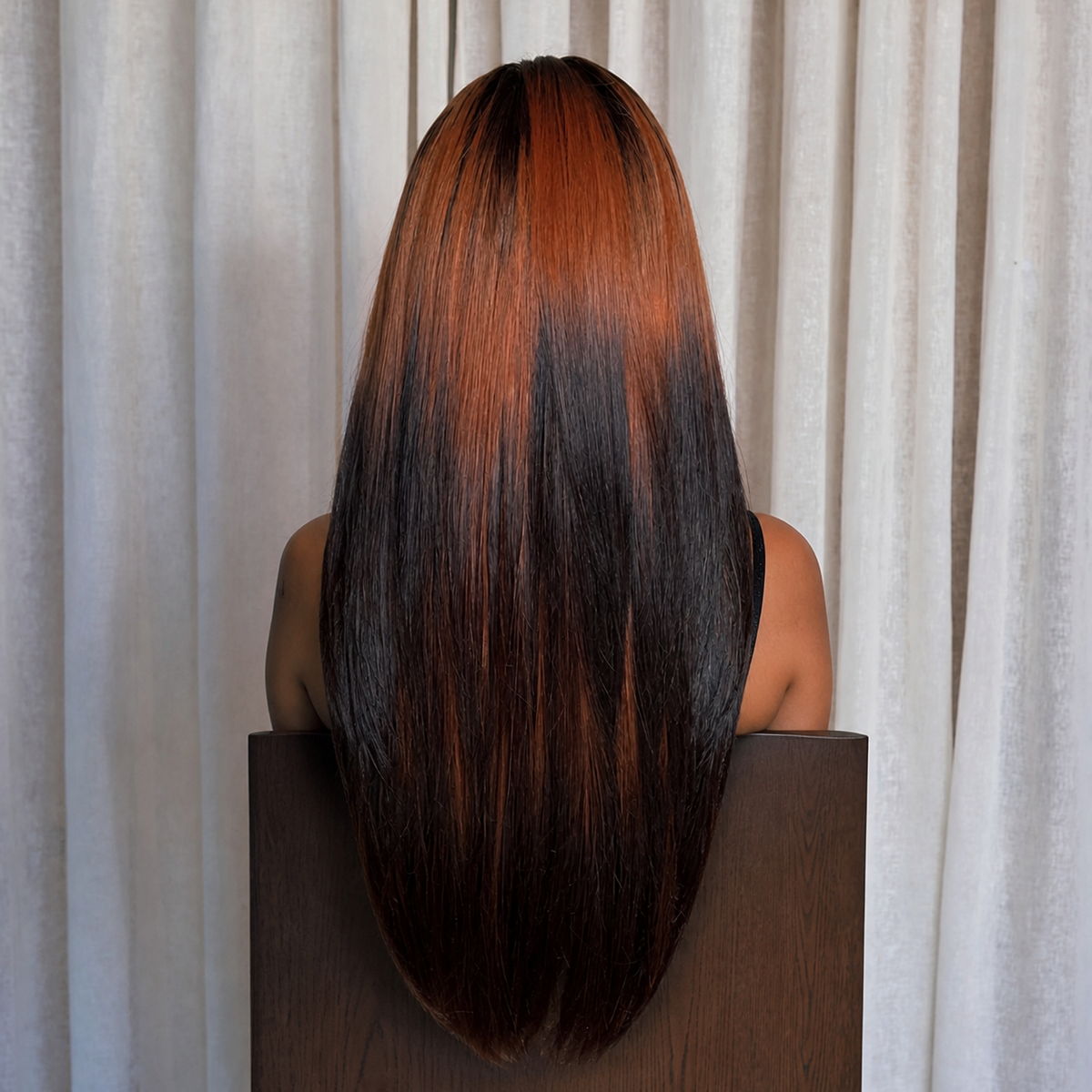Straight Two-Tone Wig | Milk & Honey Wigs