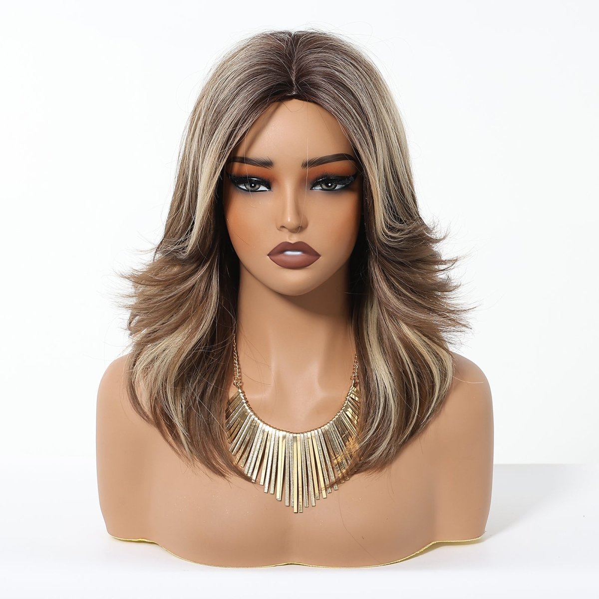 Ash Blonde Balayage Wig - MARKETPLACE | Blonde, Fringe, Synthetic Hair | Milk & Honey Wigs