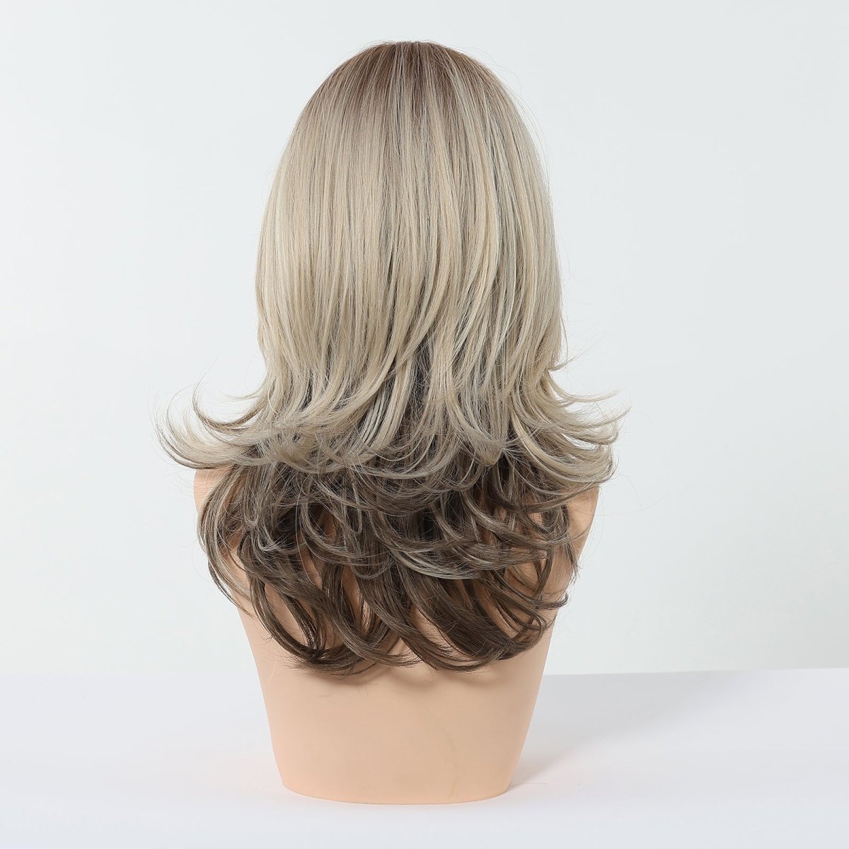 Blonde Layered Wig - MARKETPLACE | Brown, Fringe, Synthetic Hair | Milk & Honey Wigs