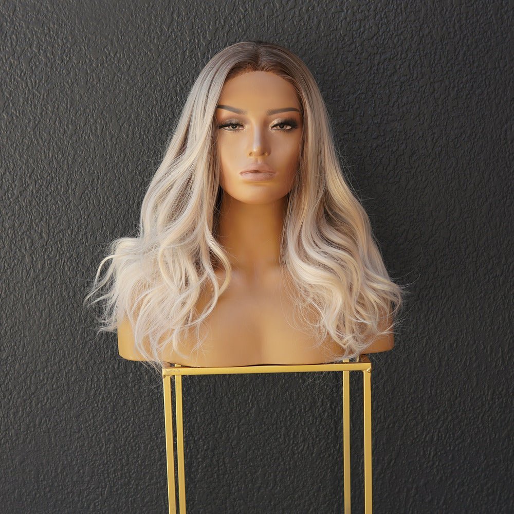 BROOKE Ombre Ash Lace Front Wig | Milk & Honey Wigs