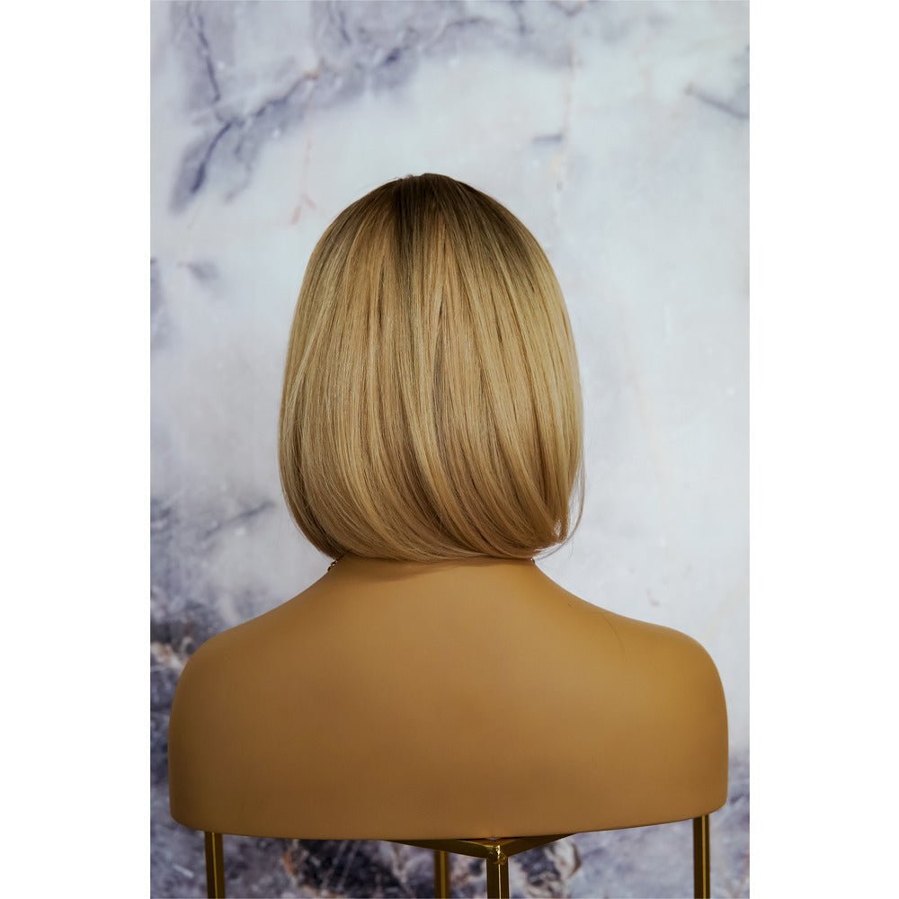 CHANEL Blonde Ombre Fringe Wig | Milk & Honey Wigs