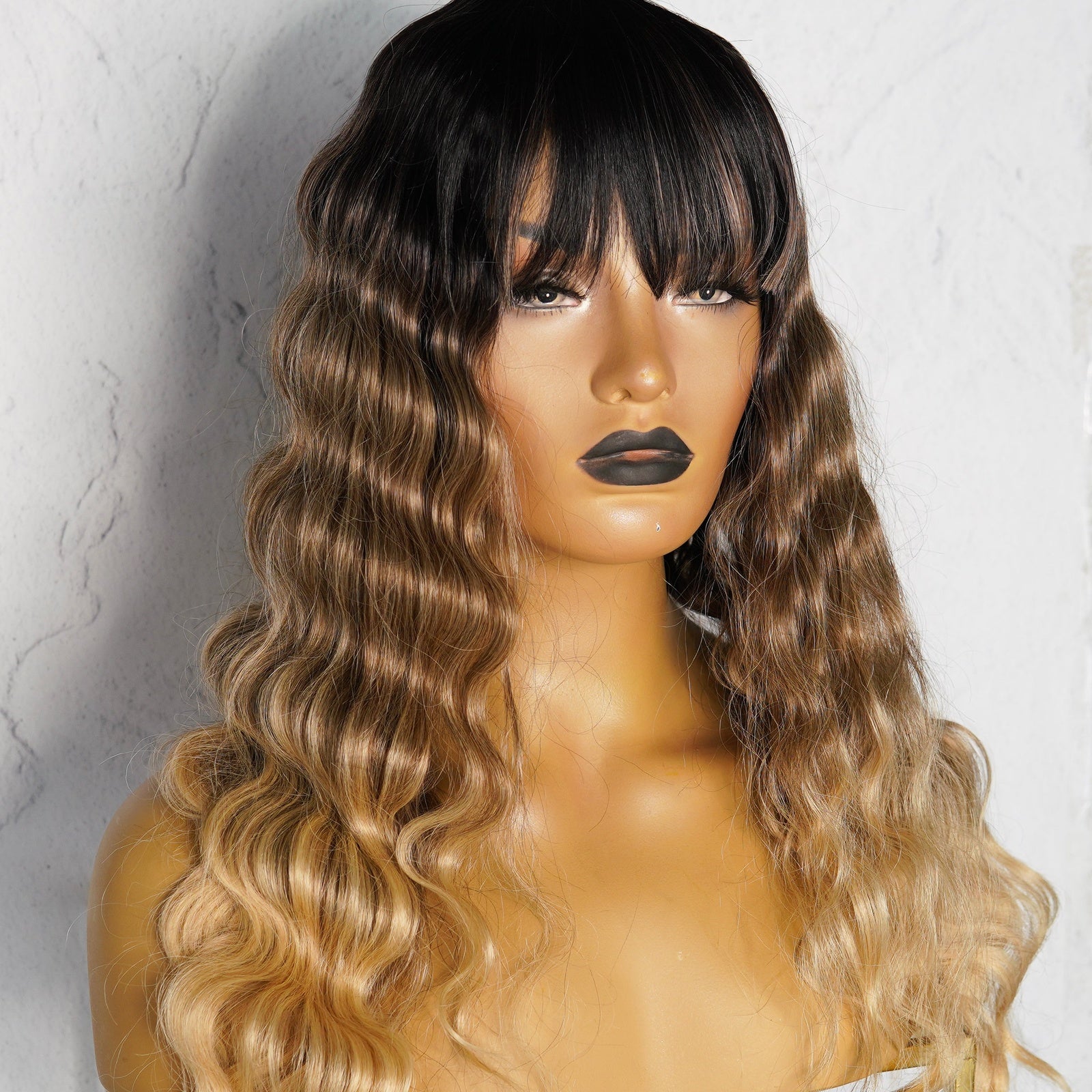 CHELSEA Ombre Fringe Wig | Milk & Honey Wigs