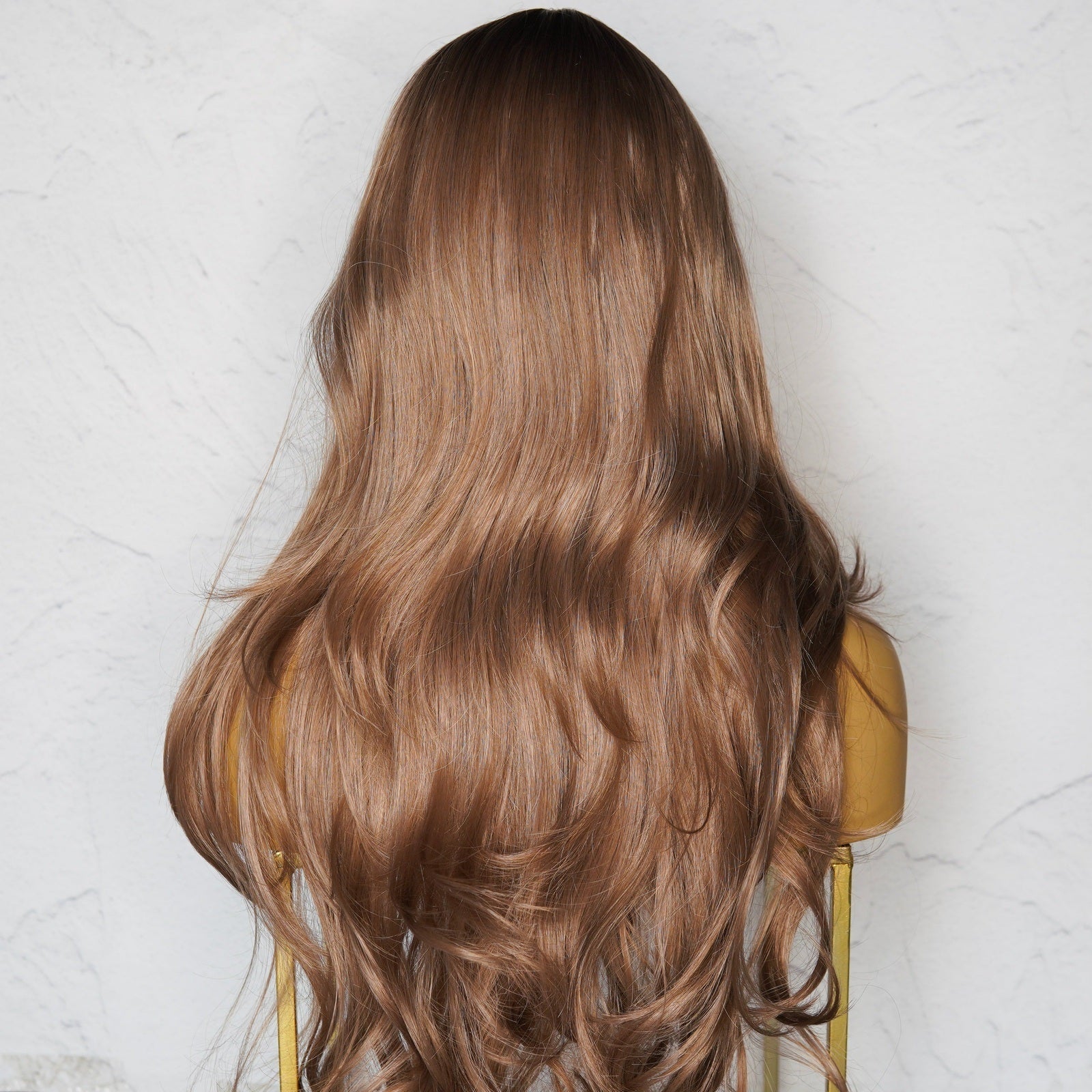 DEMI - Brown - Fringe Wig | Brown, 26 Inch, Fringe, Synthetic Hair | Milk & Honey Wigs