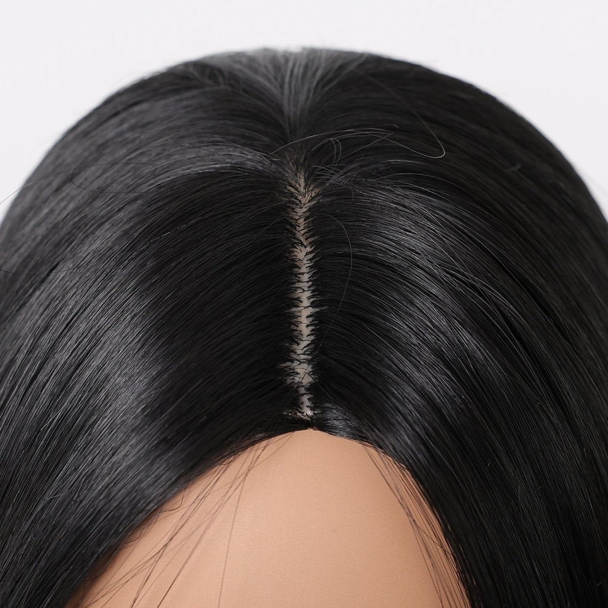Extra Long Sleek Black Wig - MARKETPLACE | Black, Fringe, Synthetic Hair | Milk & Honey Wigs