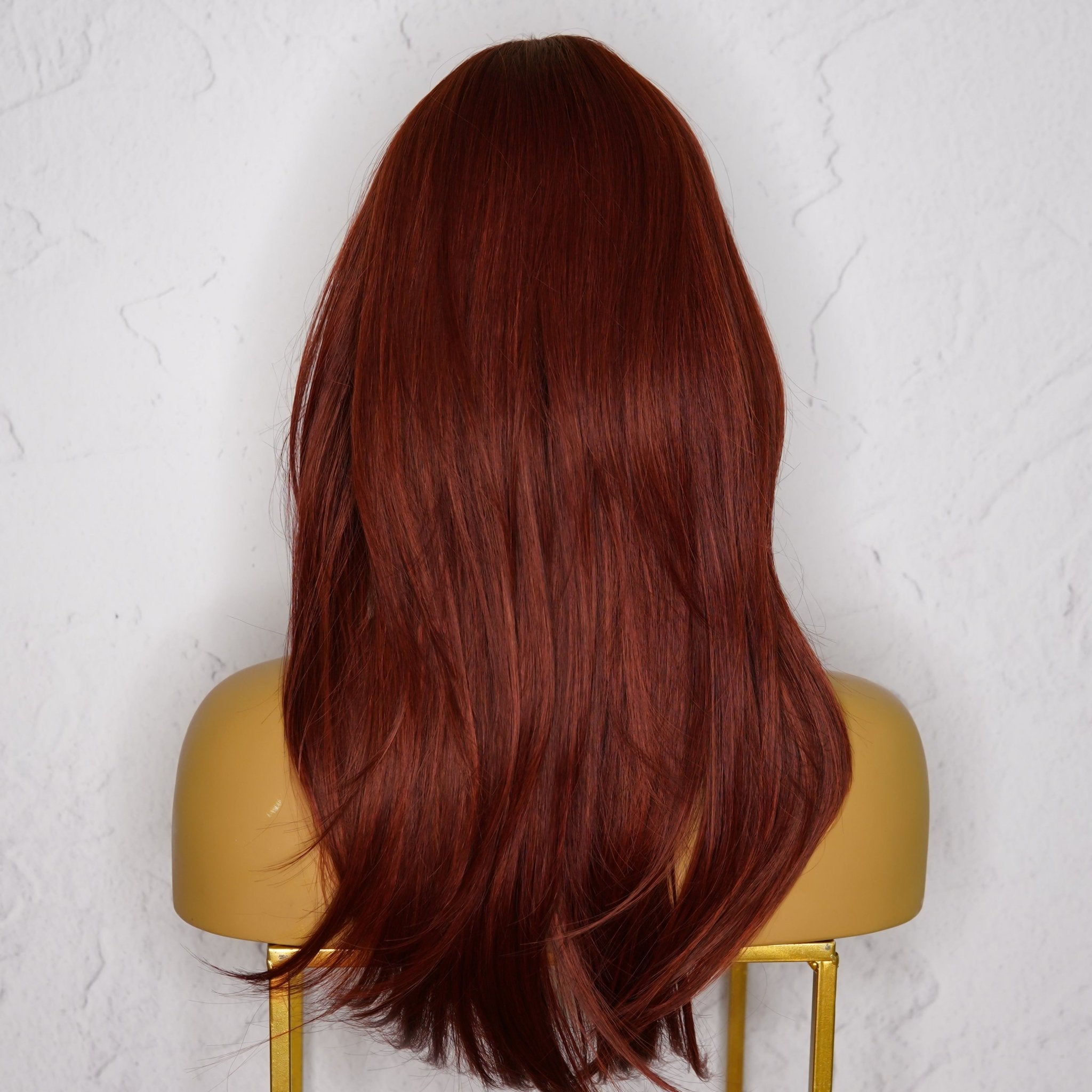 FALLON Red Fringe Wig | Milk & Honey Wigs