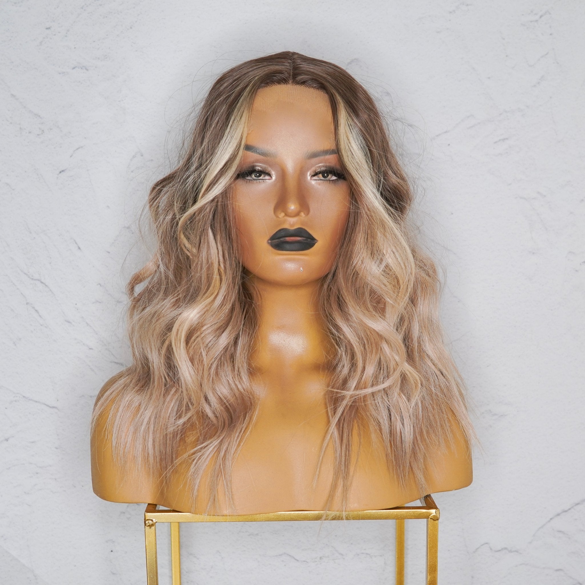 GEMMA Ombre Blonde Lace Front Wig | Milk & Honey Wigs