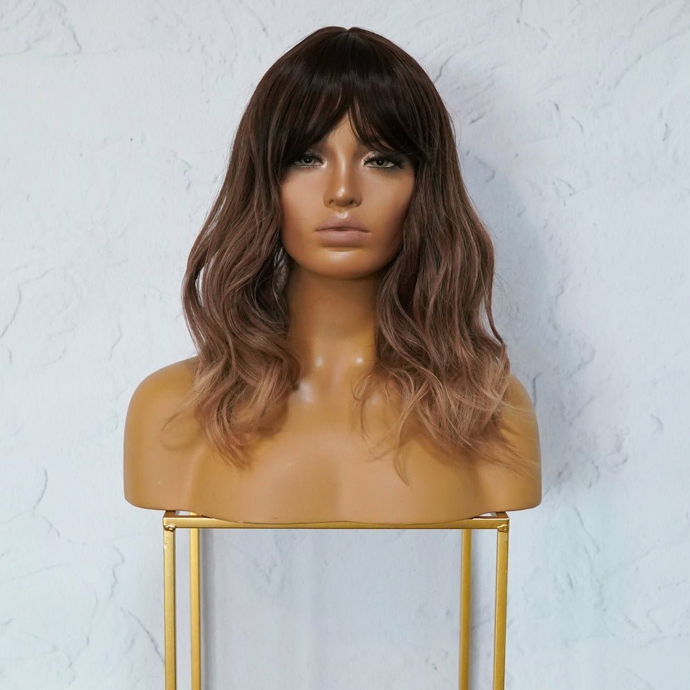 HOPE Brown Ombre Fringe Wig | Milk & Honey Wigs