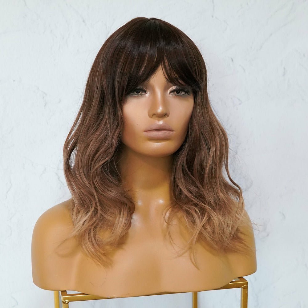 HOPE Brown Ombre Fringe Wig | Milk & Honey Wigs