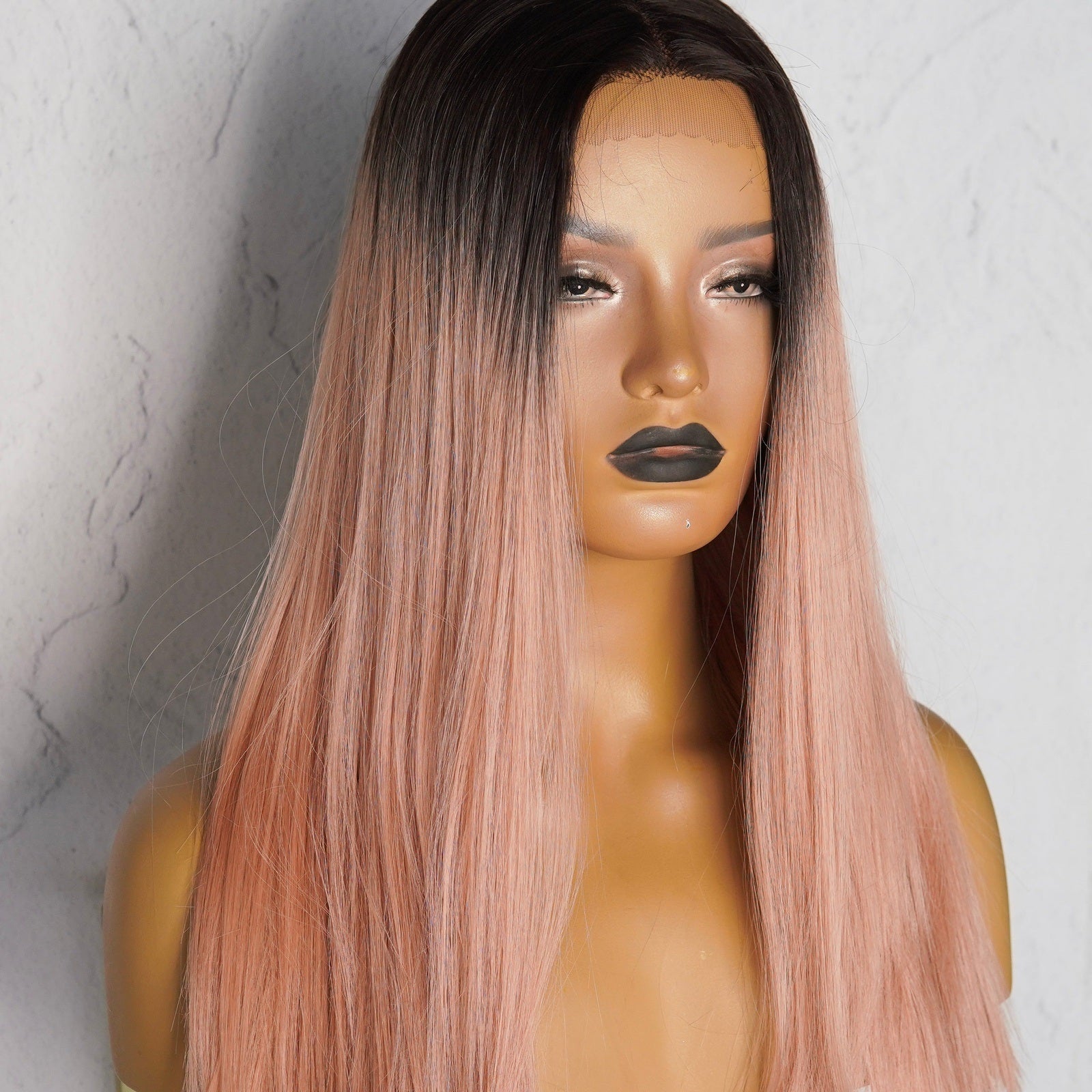 JANELLE - Ombre Pink - Lace Front Wig | Milk & Honey Wigs