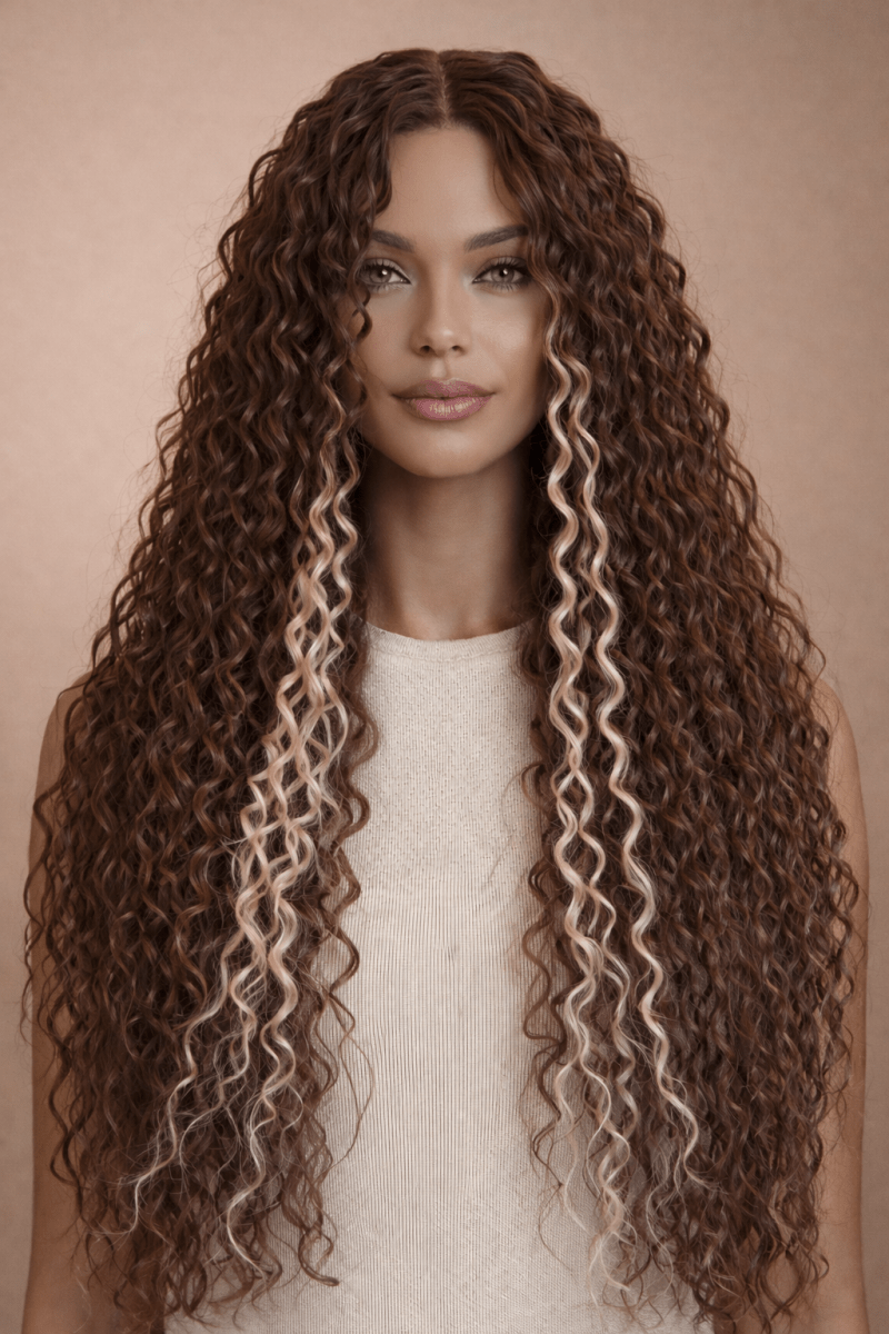 LALA - Copper Ombre - Lace Front Wig - Milk & Honey Wigs