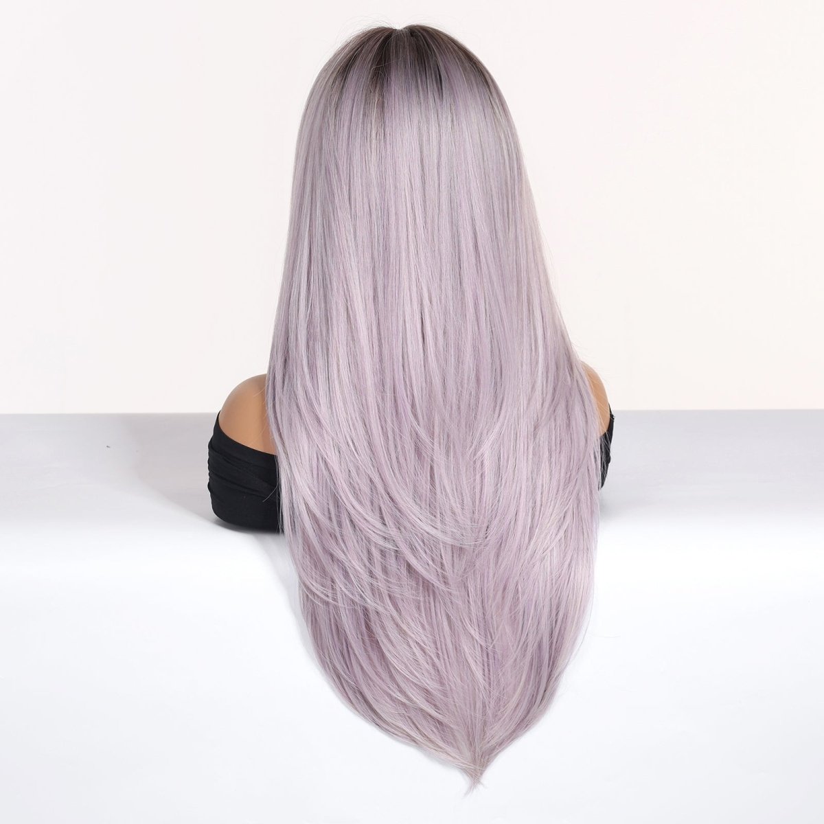 Lilac Frost Wig - MARKETPLACE | Purple, Fringe, Synthetic Hair | Milk & Honey Wigs