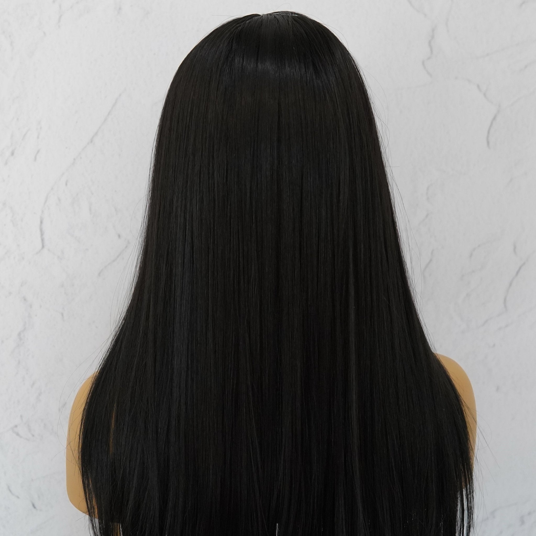 MONTANA - Black - Fringe Wig | Black, 26 Inch, Fringe, Synthetic Hair | Milk & Honey Wigs