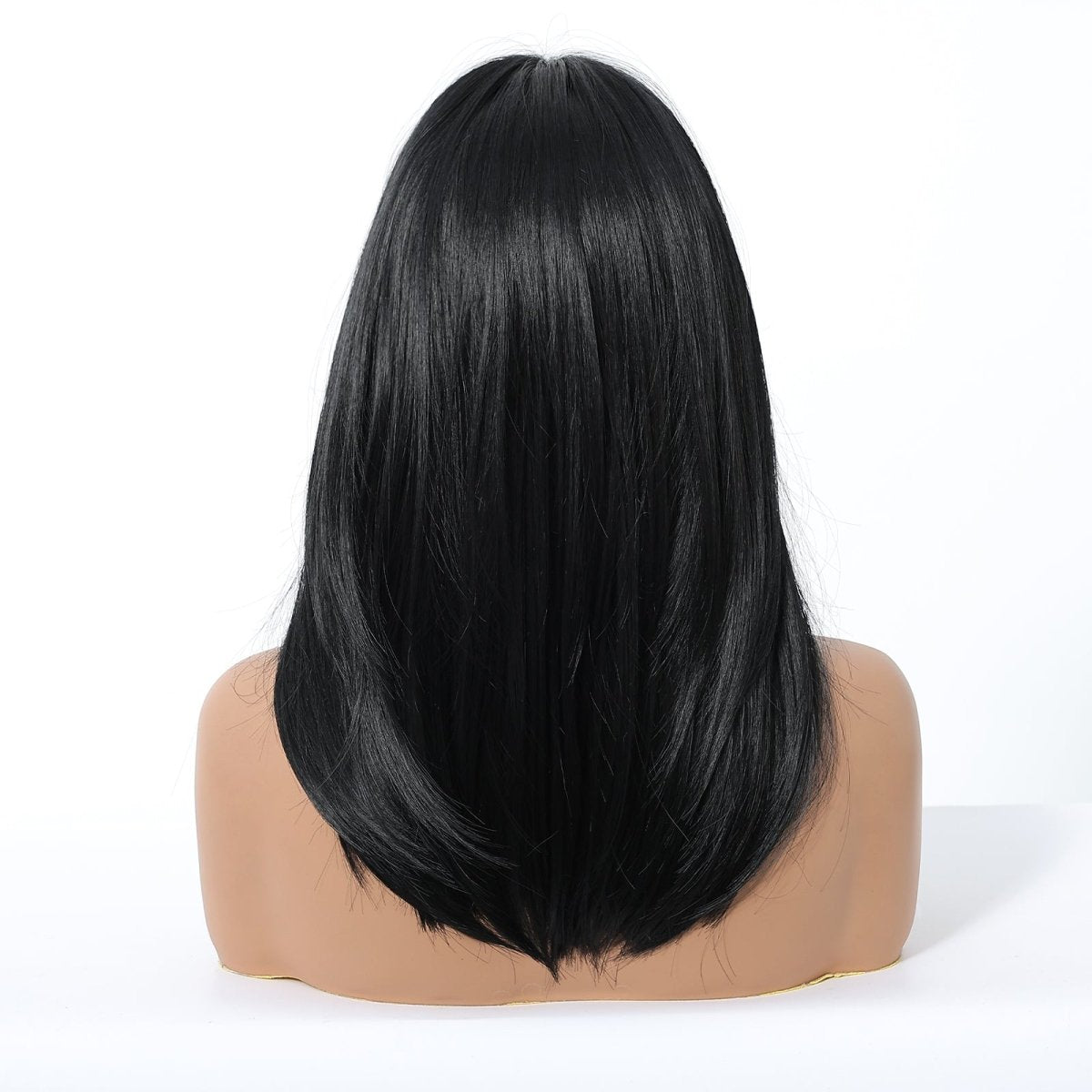 Natural Black Wig with Layers - MARKETPLACE | Black, Fringe, Synthetic Hair | Milk & Honey Wigs