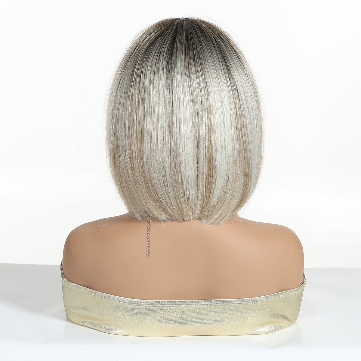 Platinum Blonde Bob Wig with Fringe Wig - MARKETPLACE | Blonde, Fringe, Synthetic Hair | Milk & Honey Wigs