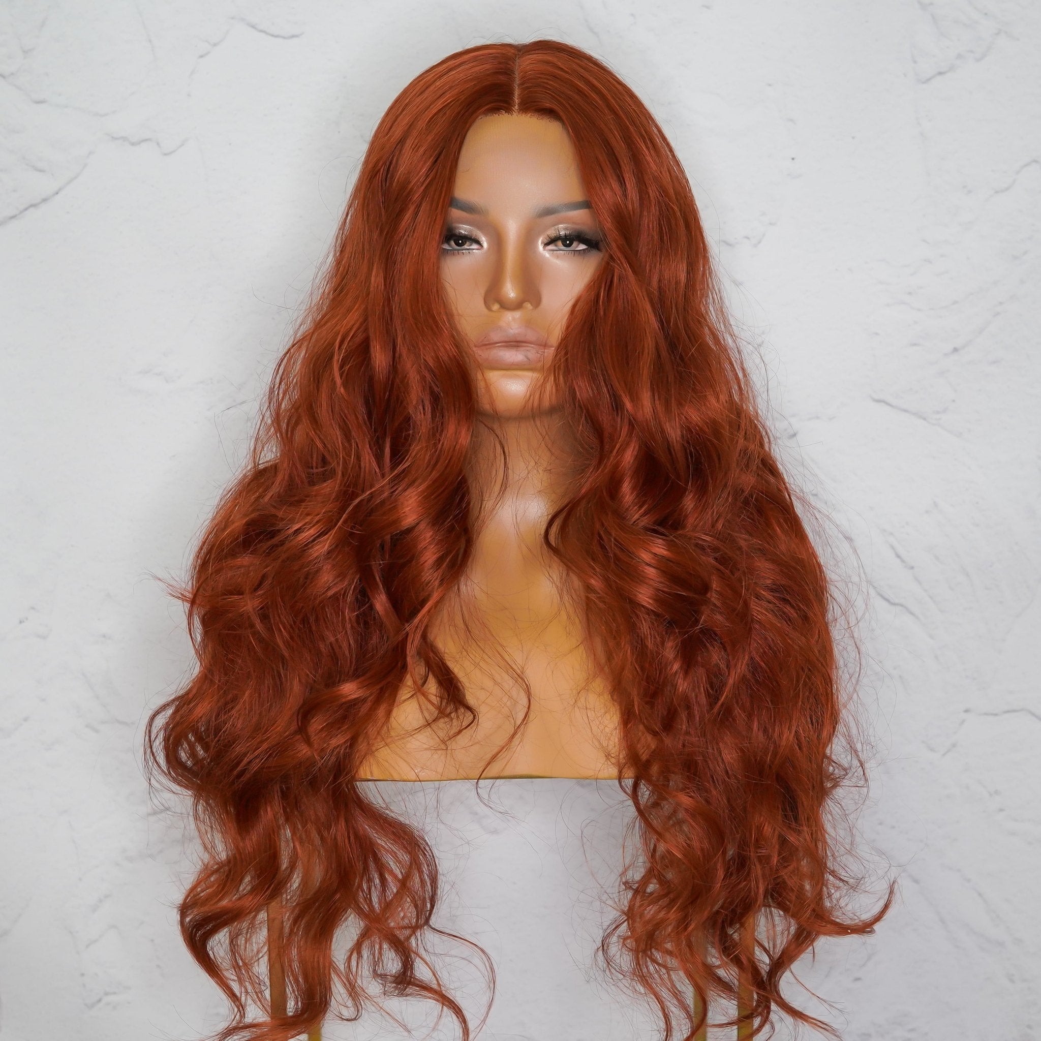 POLLY - Auburn - Lace Front Wig | Milk & Honey Wigs