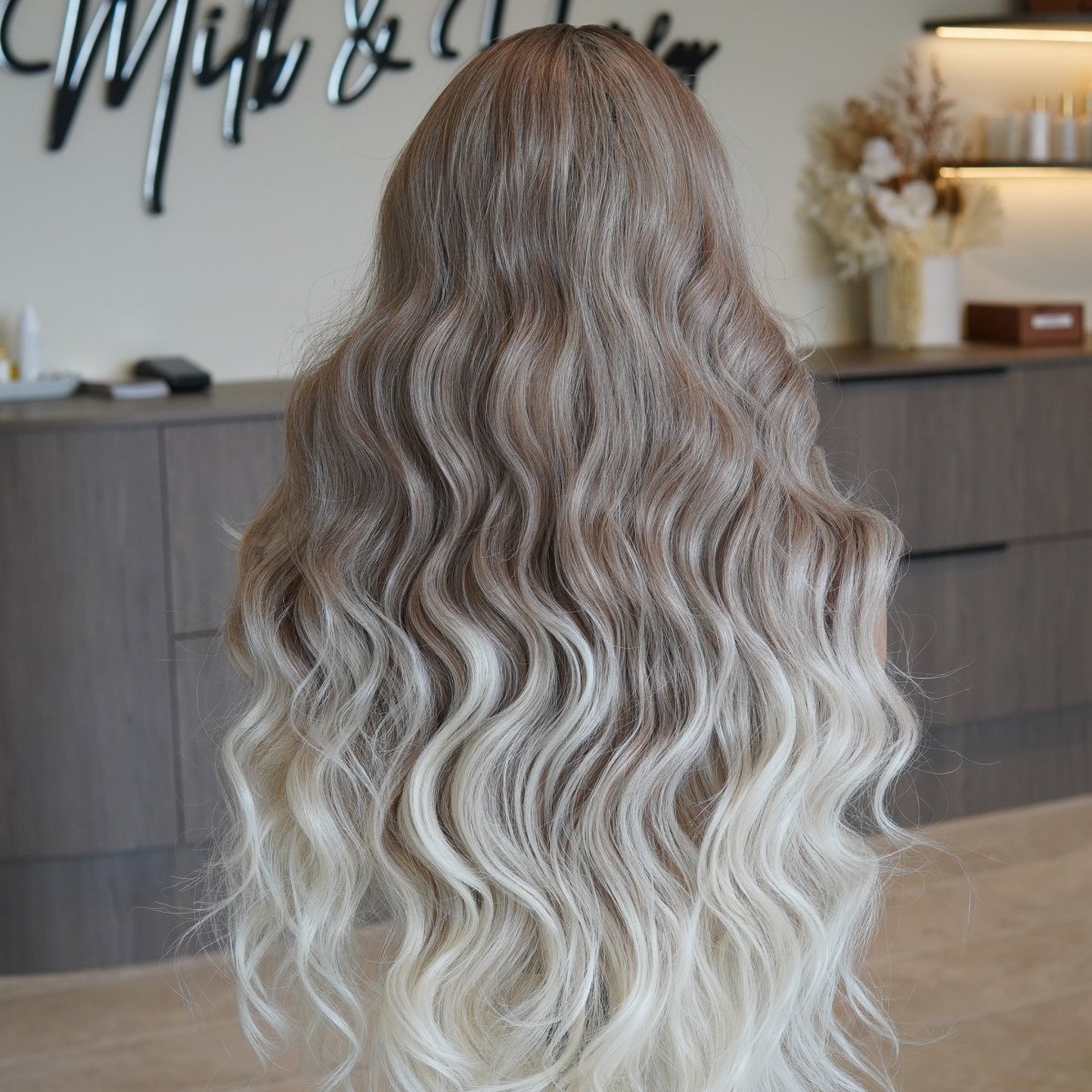 ROBBIE Beach Blonde 13x4 Lace Front Wig - Milk & Honey Wigs