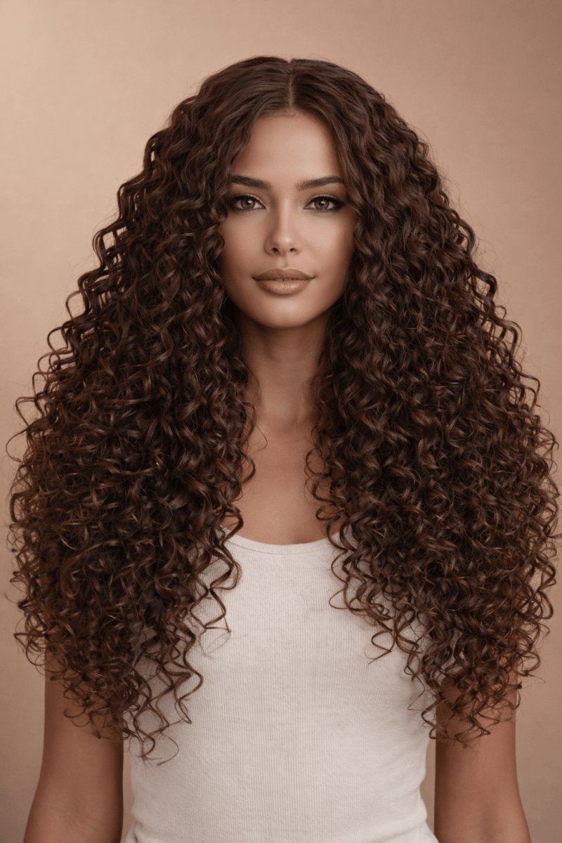 SHIRLEY - Medium Brown - Lace Front Wig - Milk & Honey Wigs