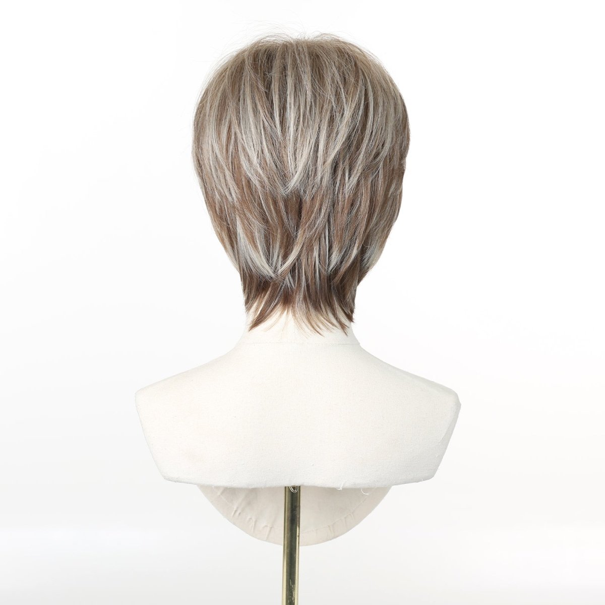 Short Layered Pixie Cut Wig - MARKETPLACE | Brown, Fringe, Synthetic Hair | Milk & Honey Wigs