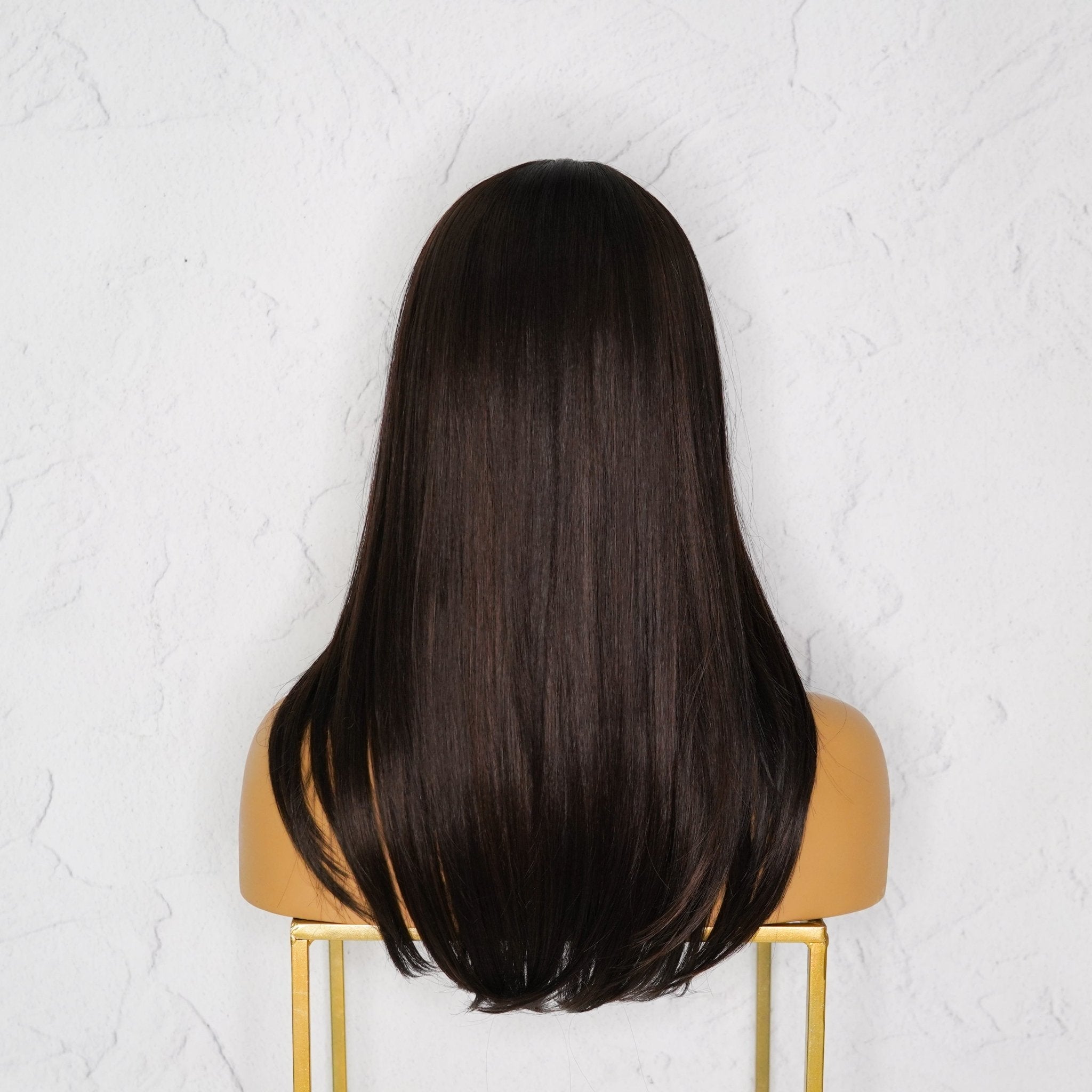 VALERIE Chocolate Lace Front Wig - Milk & Honey Wigs