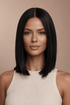420 - Black - Lace Front Wig - Milk & Honey Wigs