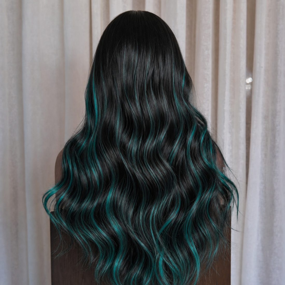ALEXA - Blue - Fringe Wig
