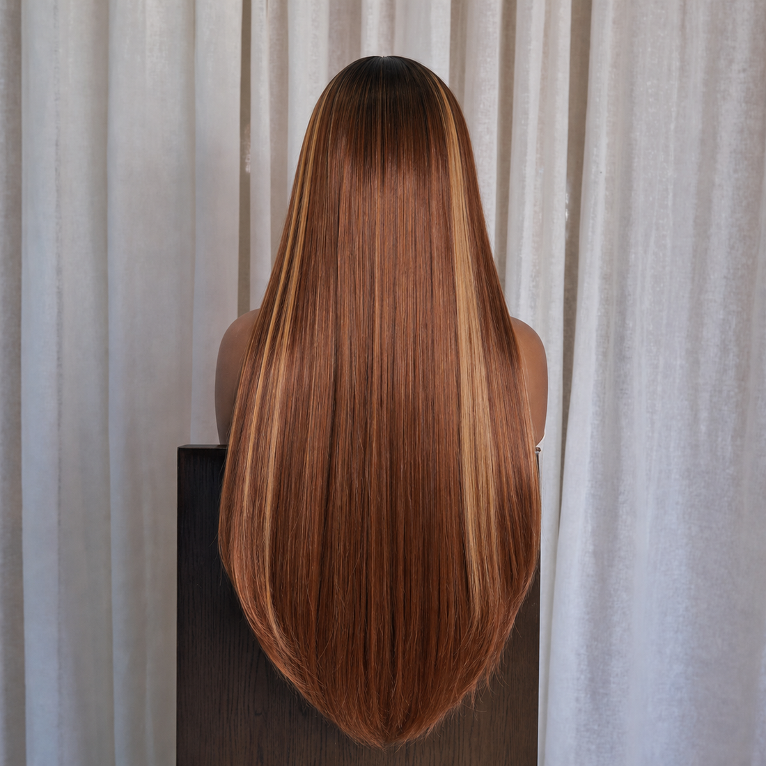ALICIA - Ombre Ginger - Lace Front Wig