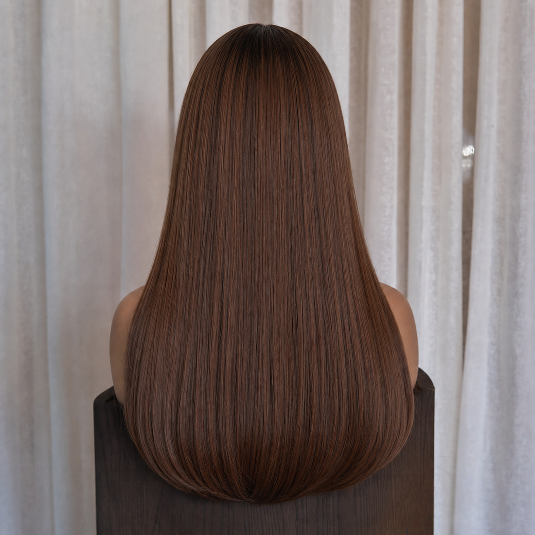 ASHLEY - Brown - Fringe Wig