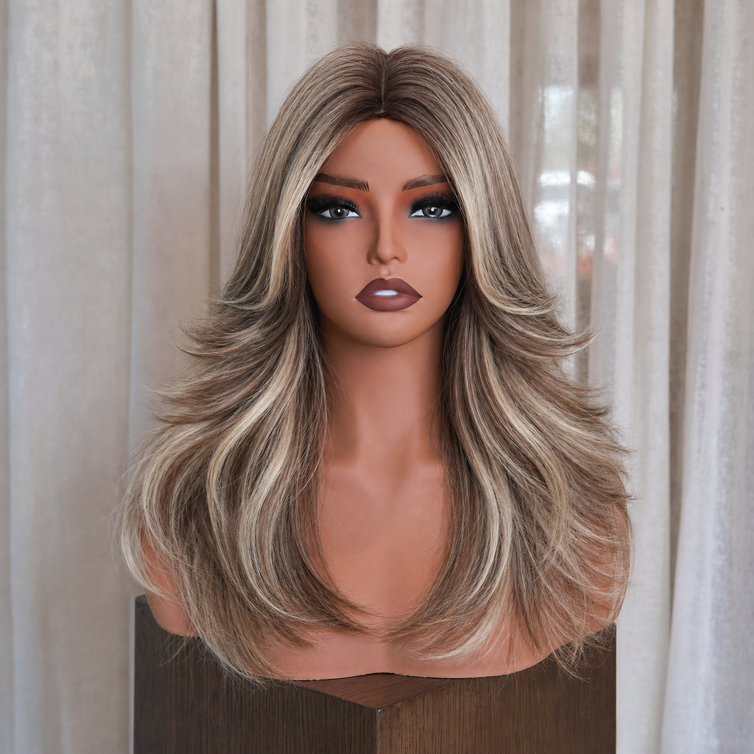 Ash Blonde Balayage Wig | Milk &amp; Honey Wigs