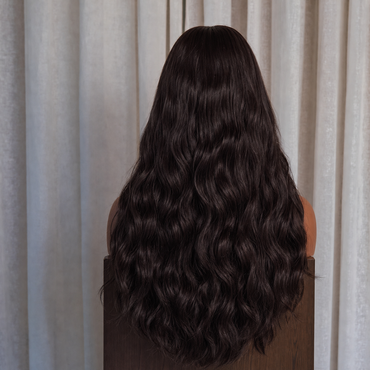 BONNIE - Dark Brown - Fringe Wig
