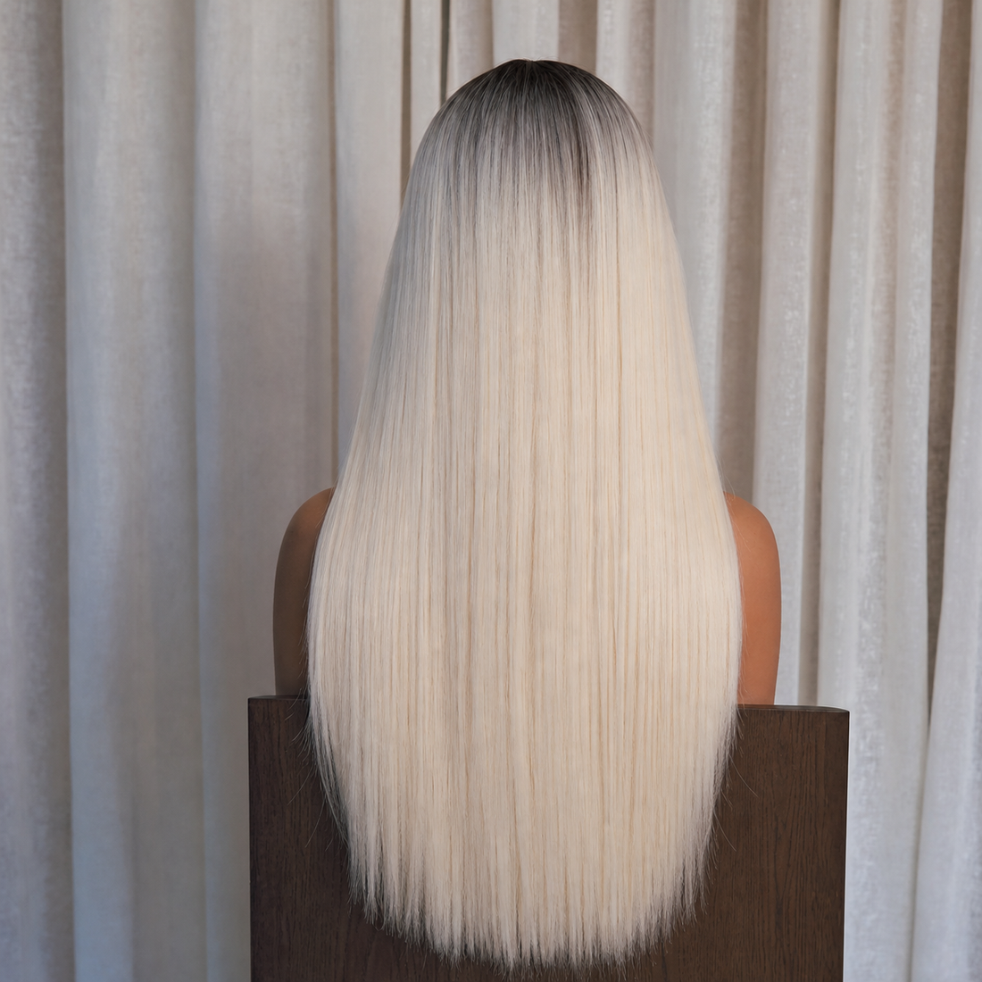 CHARLOTTE - Ombre Blonde - Fringe Wig