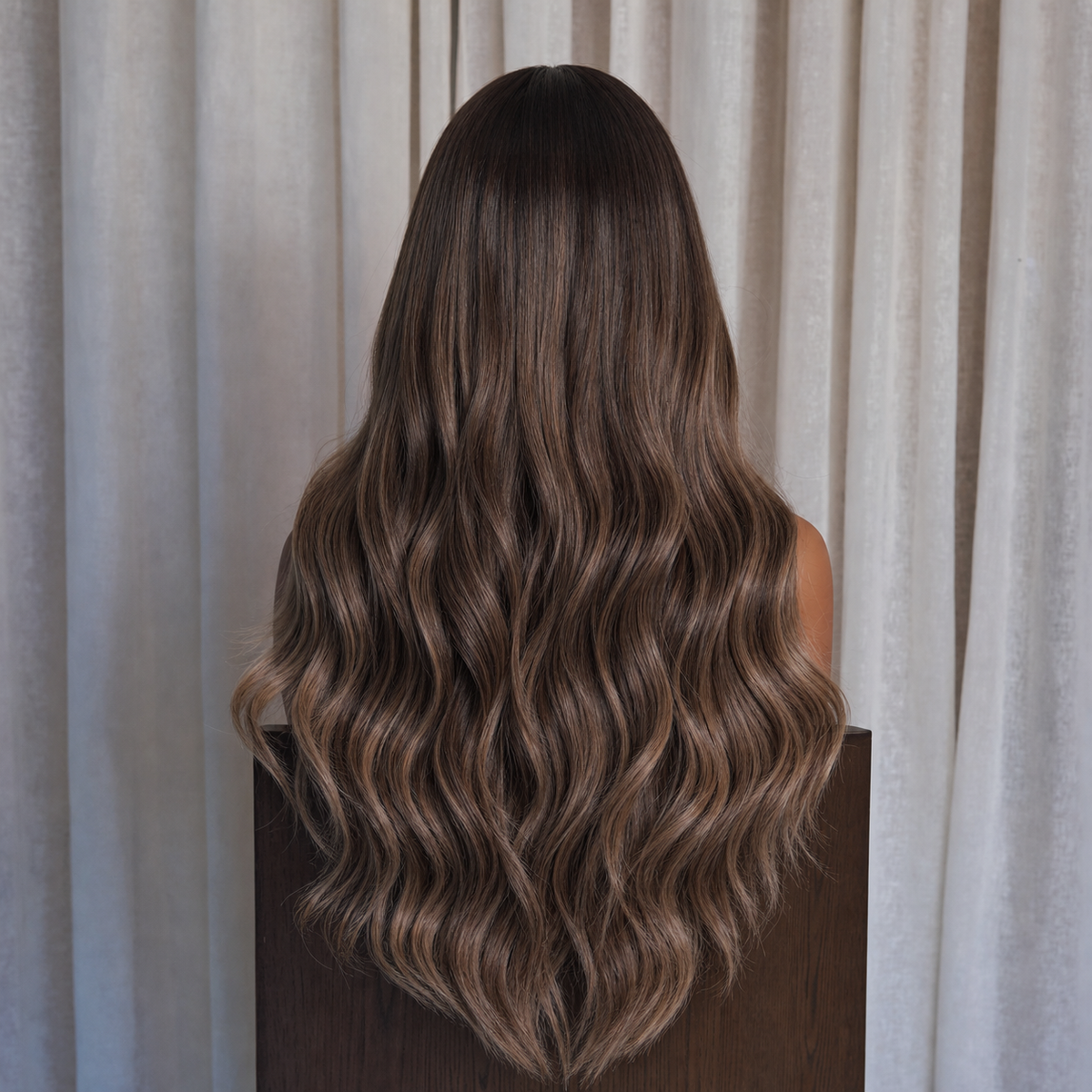Dark Brown Synthetic Wig | Milk &amp; Honey Wigs