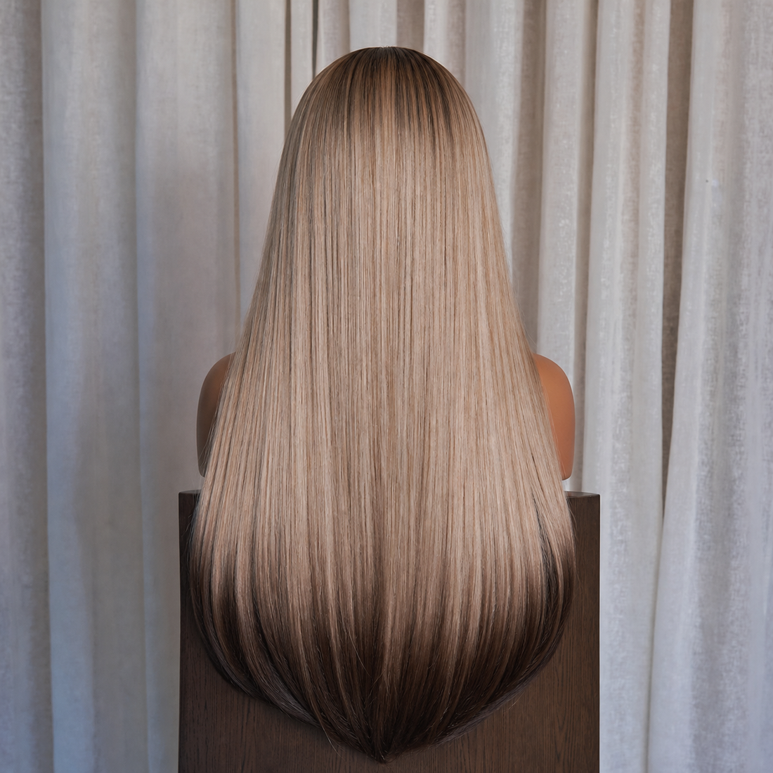 GEORGIE - Ombre Blonde - Fringe Wig