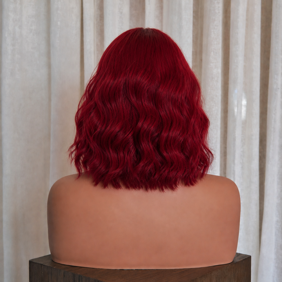 HAYLEY - Burgundy Red - Fringe Wig