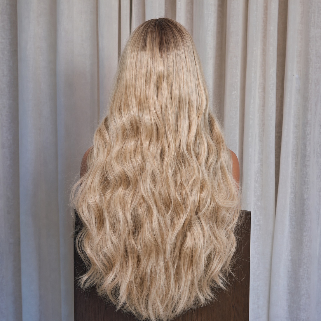 Honey Blonde Wavy 13x6 Lace Front Wig | Milk &amp; Honey Wigs