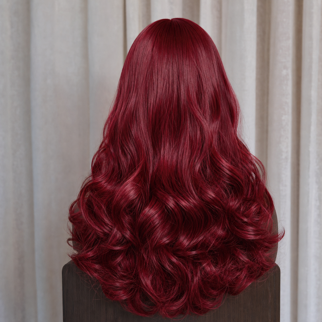 JESSICA - Burgundy - Fringe Wig