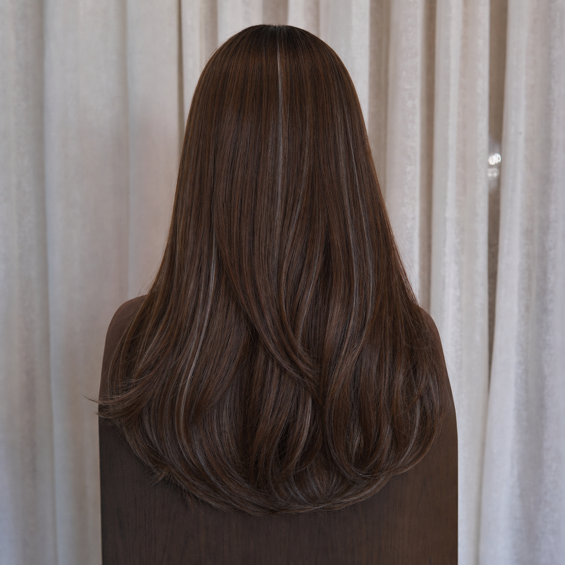 JUNE - Brown - Fringe Wig