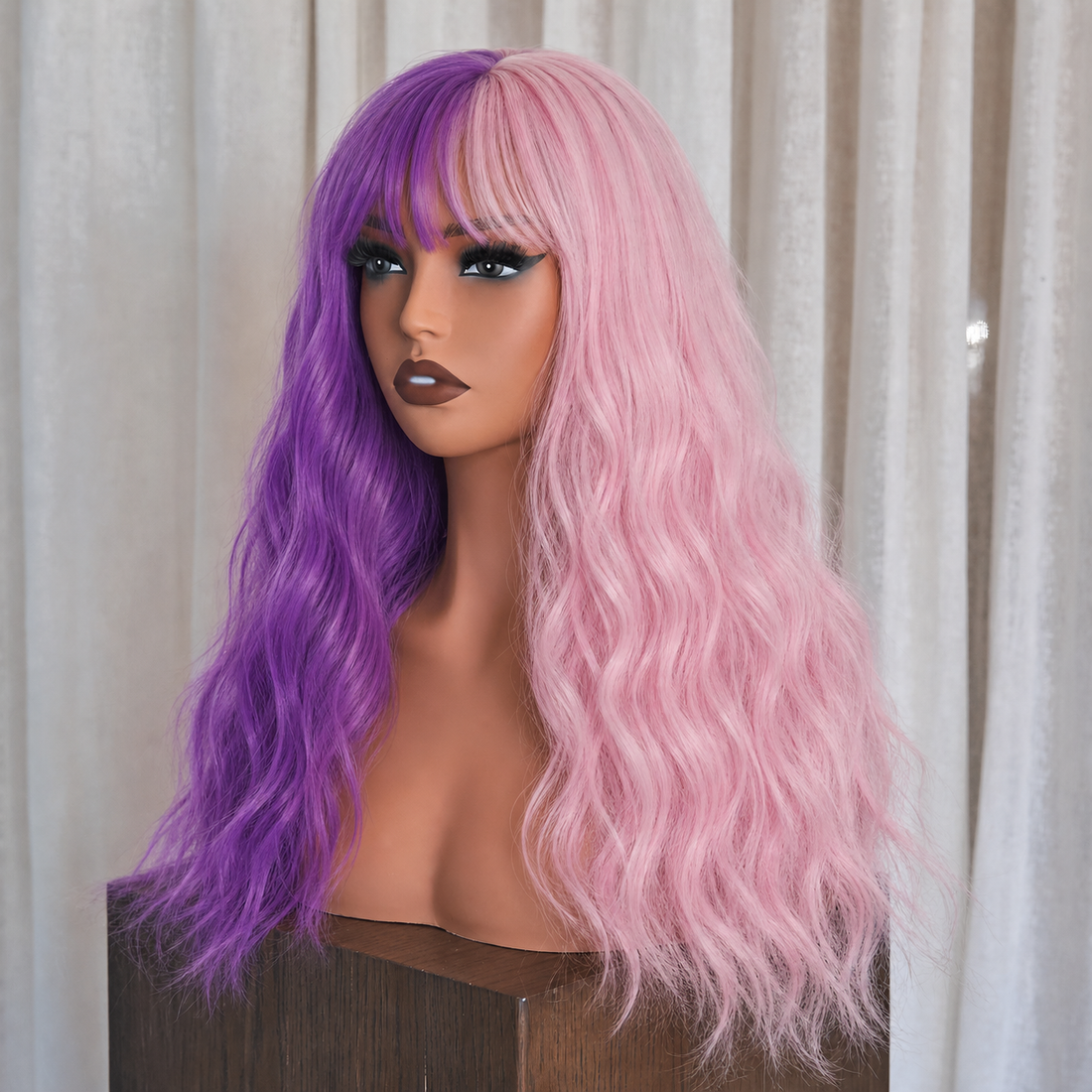 LOVE STRUCK - Pink - Fringe Wig