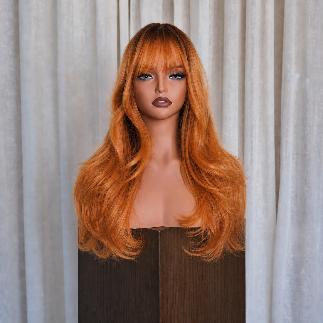 MILO - Ombre Copper - Fringe Wig