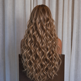 Mixed Blonde Curly 13x6 Lace Front Wig | Milk & Honey Wigs