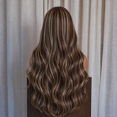 Mixed Brown Dark Ombre 13x6 Lace Front Wig | Milk & Honey Wigs