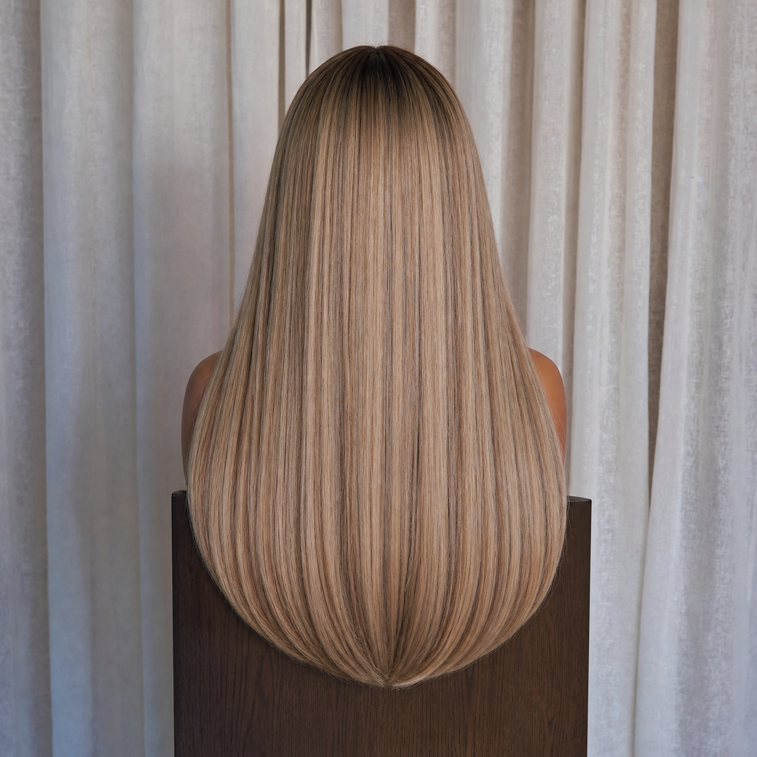 OAK - Caramel - Fringe Wig