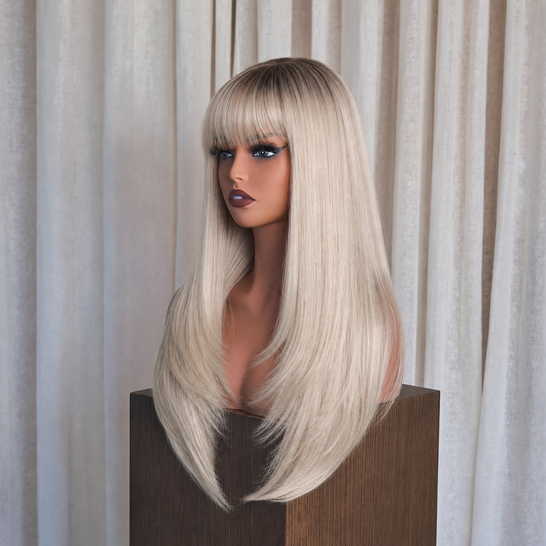 Platinum Blonde &amp; Light Gold  Wig | Milk &amp; Honey Wigs