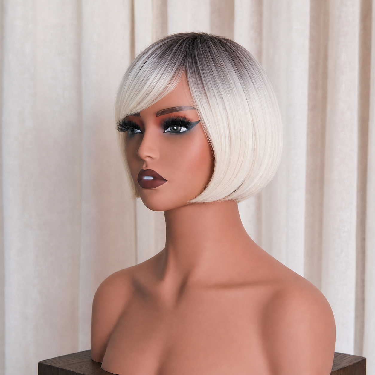 SIENNA Blonde Fringe Wig