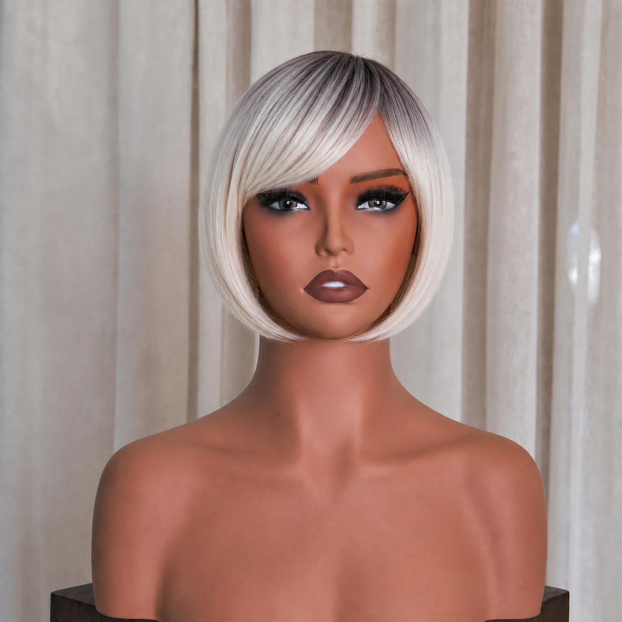 SIENNA Blonde Fringe Wig