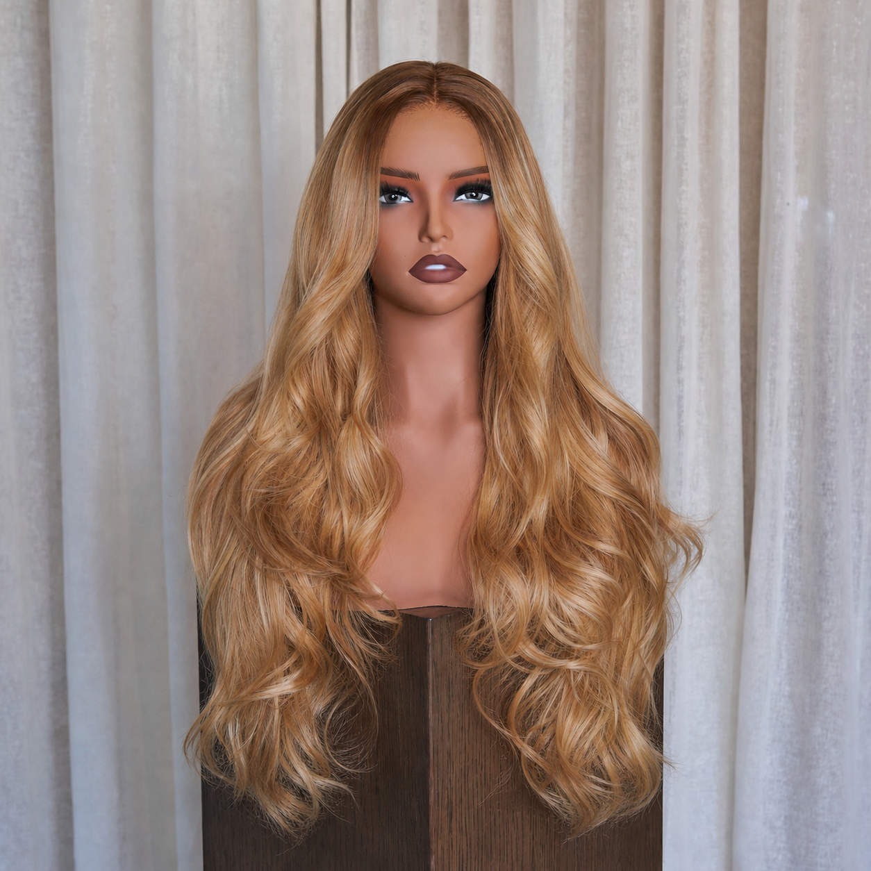 SUMMER Caramel Lace Front Wig