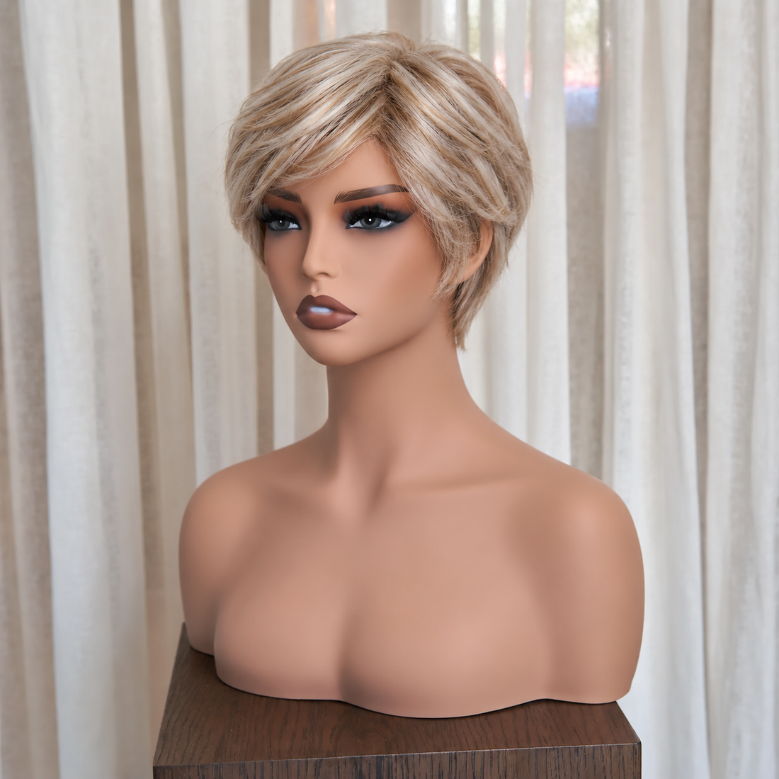 FERNANDA - Beige Blonde - Mono Top Lace Front Wig